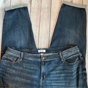 Lane Bryant Cropped Blue Jeans 22